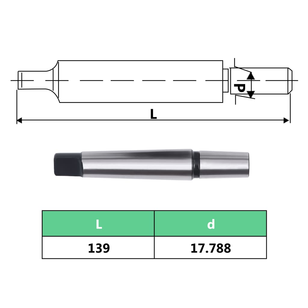 vidaXL Borchuck med hurtigutløser MT3-B18 klemkapasitet 16 mm