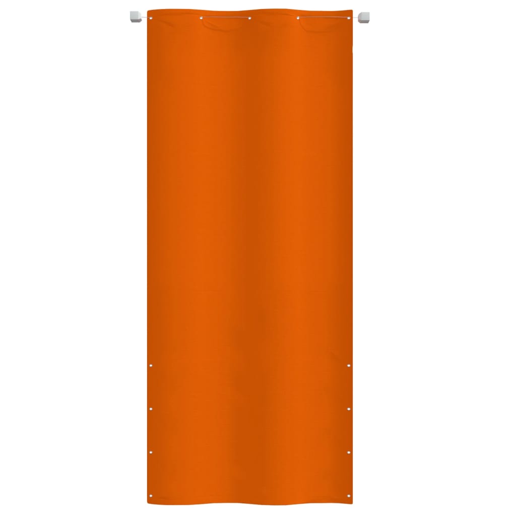 vidaXL Balkongskjerm oransje 100x240 cm oxfordstoff