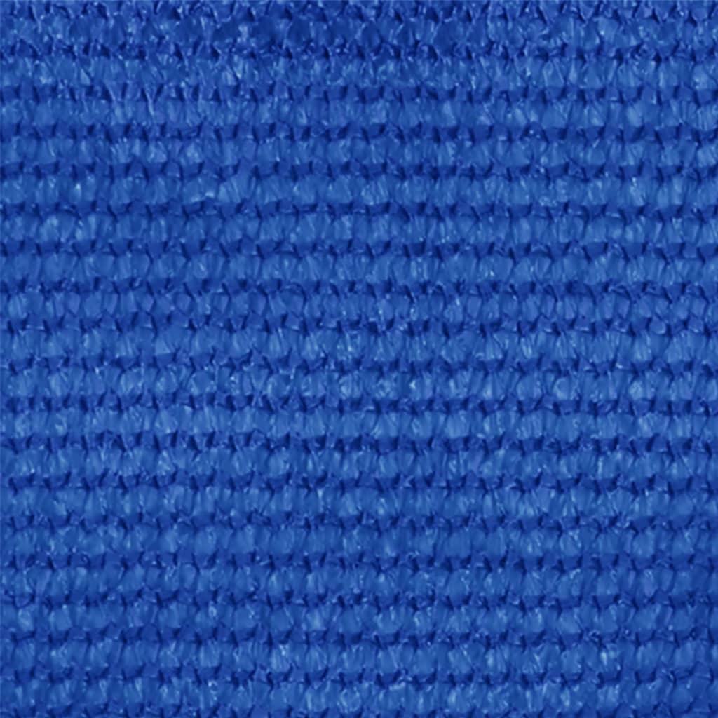vidaXL Utendørs rullegardin 120x140 cm blå HDPE