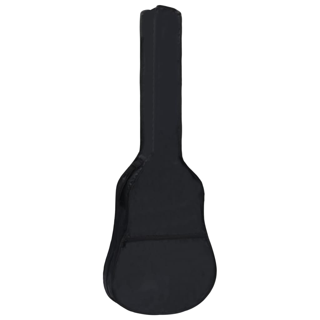 vidaXL Gitarveske for 1/2 klassisk gitar svart 95x36,5 cm stoff