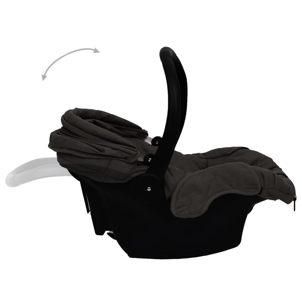 vidaXL Barnebilsete antrasitt 42x65x57 cm