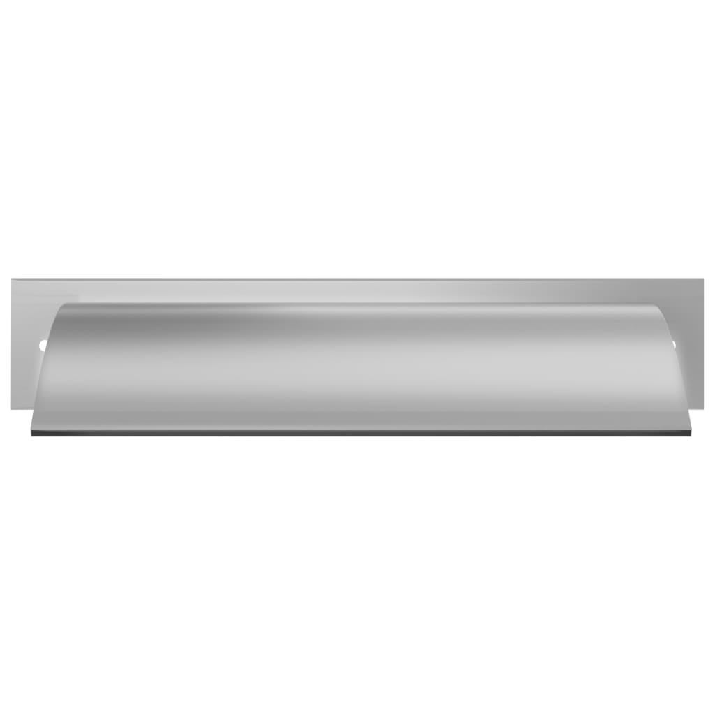 vidaXL Bassengfontene sølv 45x26x13 cm rustfritt stål