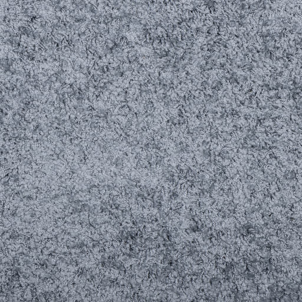 vidaXL Tykt teppe PAMPLONA høy luv moderne blå 160x230 cm