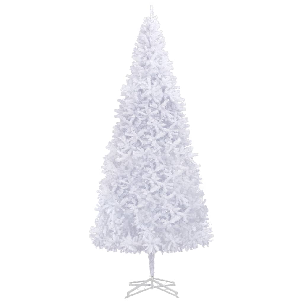 vidaXL Kunstig juletre med LED 500 cm hvit