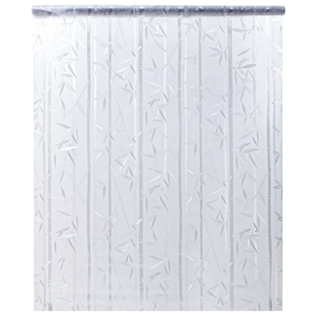 vidaXL Vindusfilm frostet bambusmønster 45x500 cm PVC