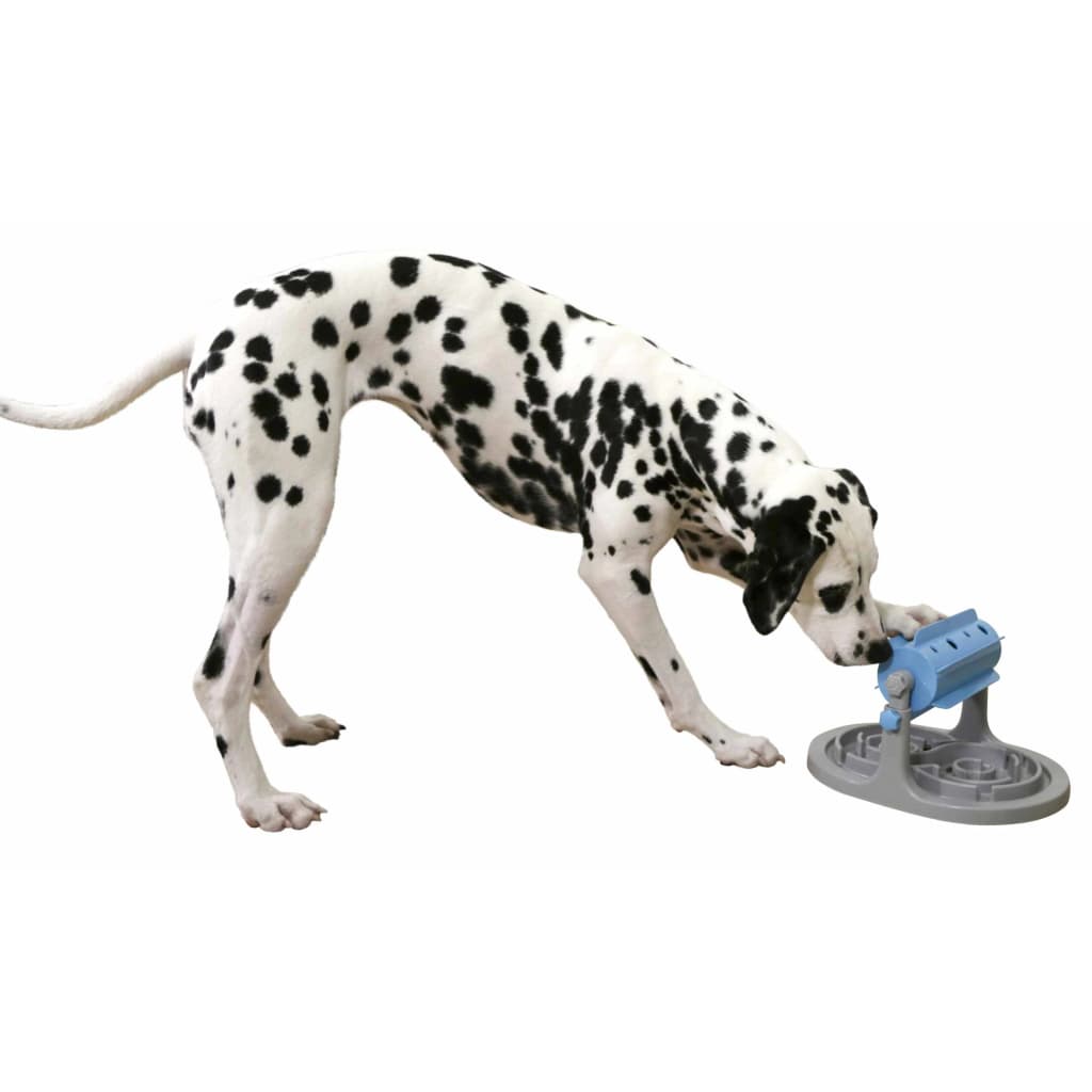 Kerbl Aktivitetsrulle for hund godbit blå og grå