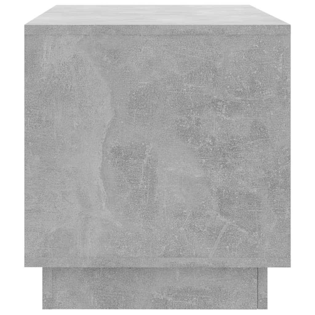 vidaXL TV-benk betonggrå 102x41x44 cm sponplate