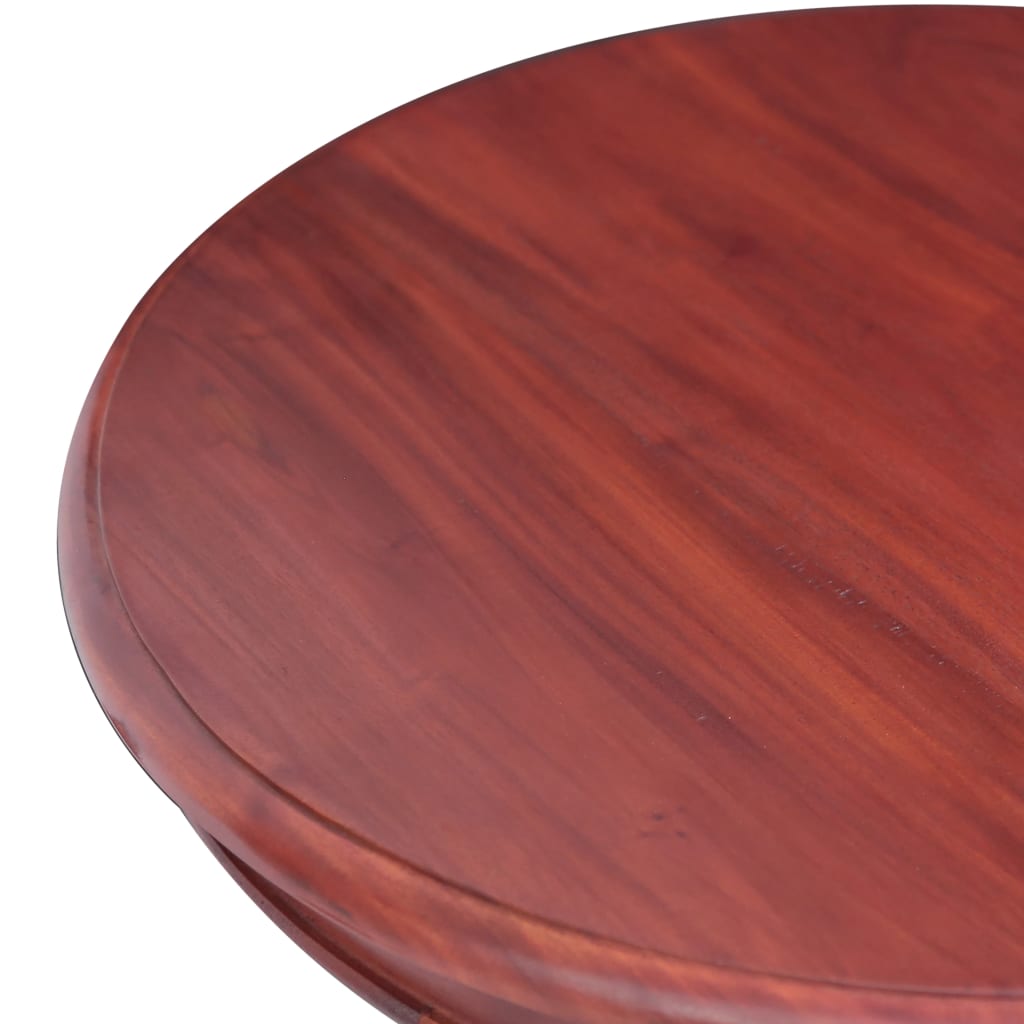 vidaXL Sidebord brun 50x50x65 cm heltre mahogni
