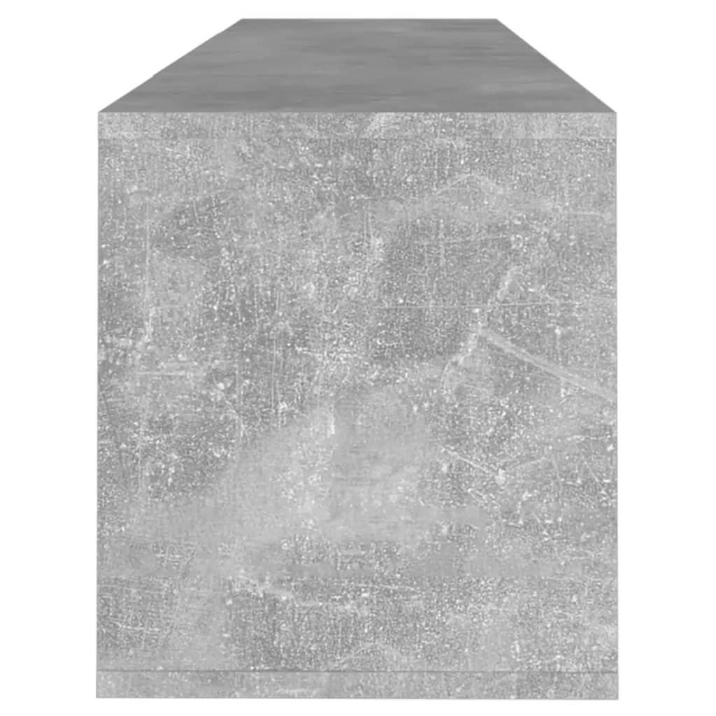 vidaXL TV-benk betonggrå 120x30x40,5 cm sponplate