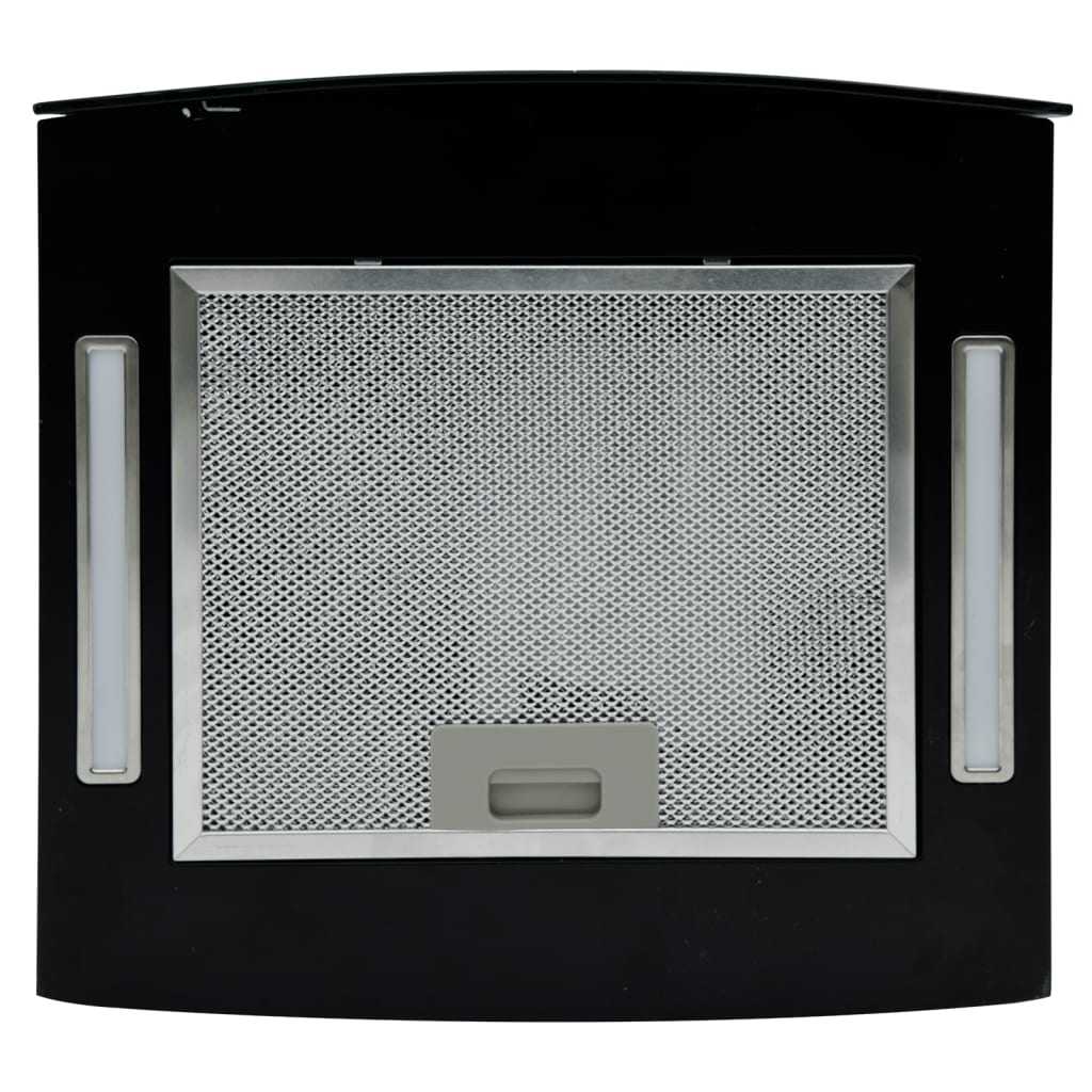 vidaXL Fritthengende kjøkkenvifte med berøringssensor LCD-herdet glass