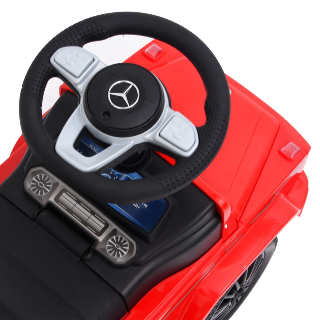 vidaXL Gåbil Mercedes-Benz G63 rød