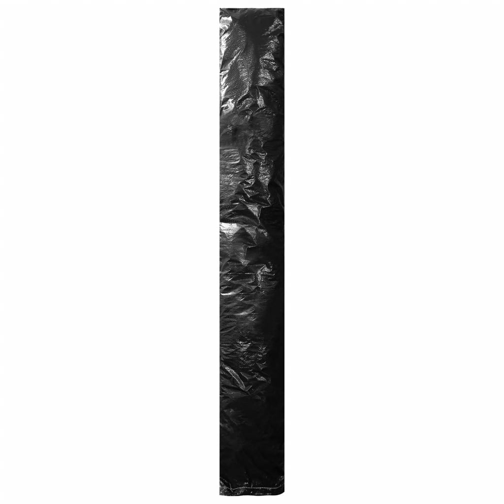 vidaXL Parasolltrekk 2 stk med glidelås PE 250 cm