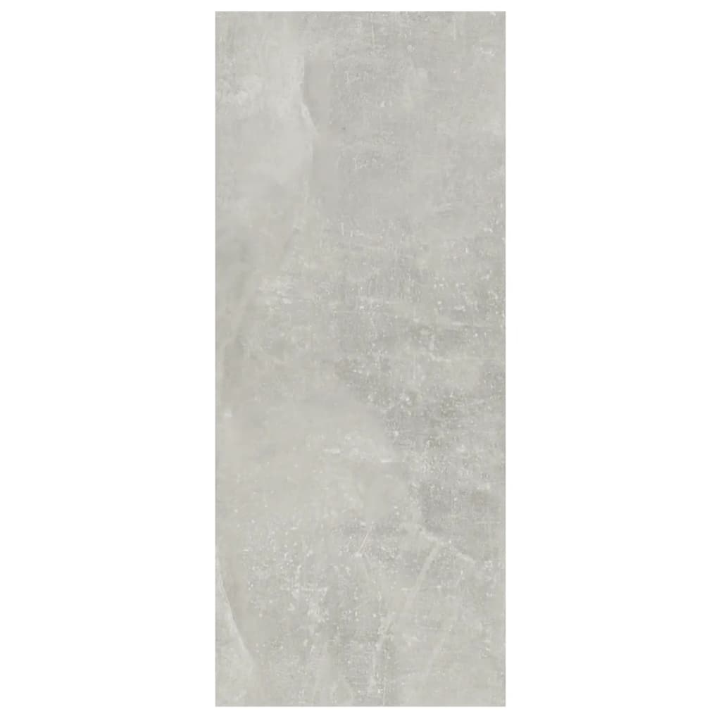 vidaXL Bokhylle/romdeler betonggrå 60x30x72 cm