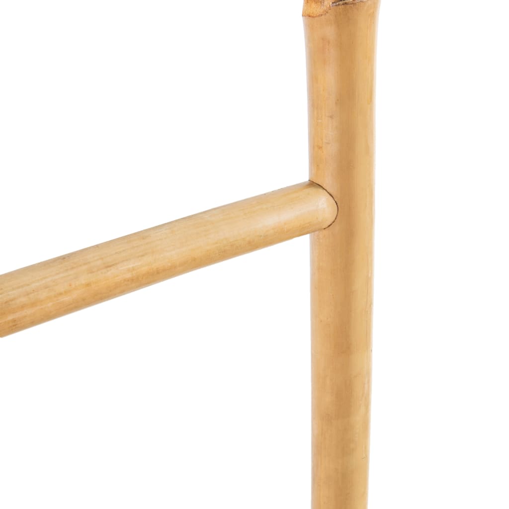 vidaXL Håndklestiger med 5 trinn bambus 150 cm