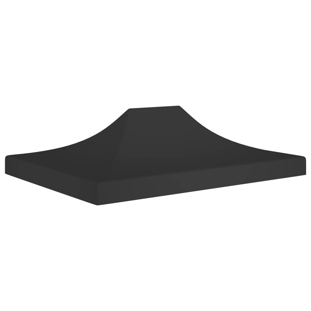 vidaXL Teltduk for festtelt 4,5x3 m svart 270 g/m²