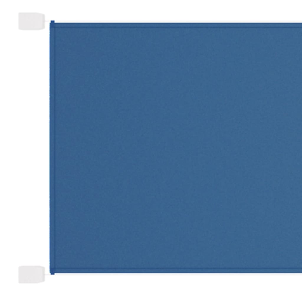 vidaXL Vertikal markise blå 60x1000 cm oxford stoff