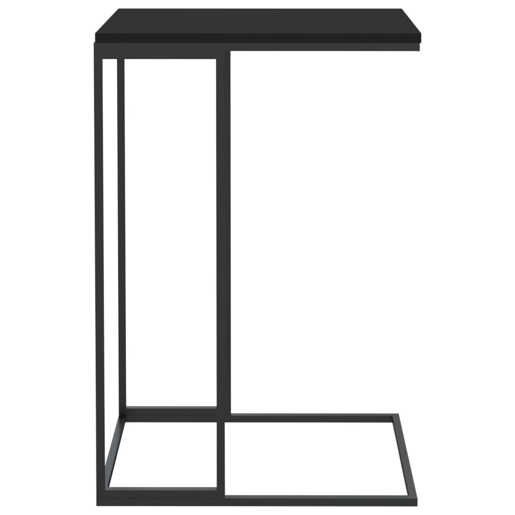 vidaXL Sidebord svart 40x30x59 cm konstruert tre