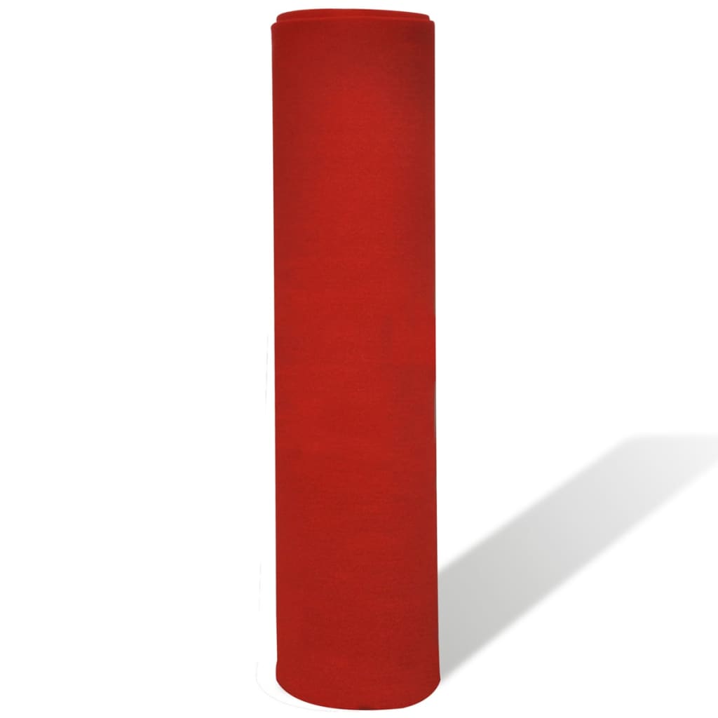 vidaXL Rød løper 1x20 m ekstra tung 400 g/m2