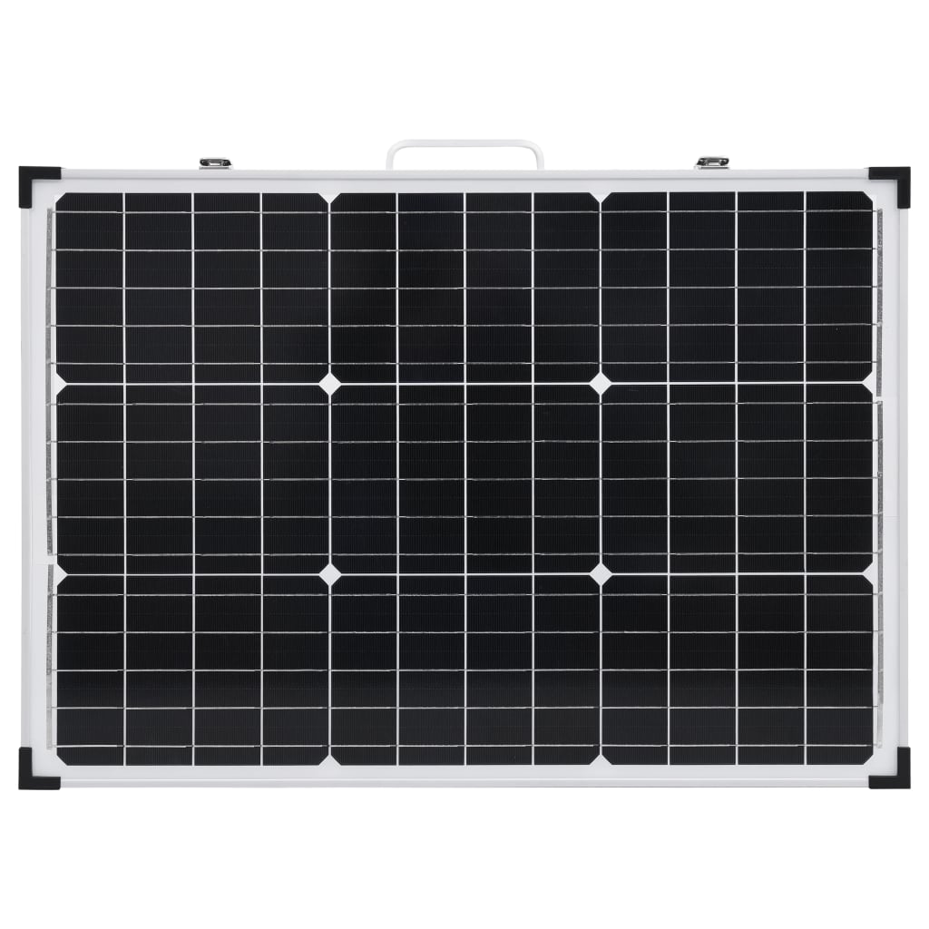 vidaXL Sammenleggbar solcellepanelkoffert 120 W 12 V