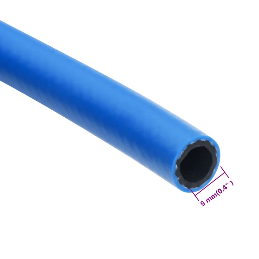 vidaXL Luftslange blå 0,6" 5 m PVC