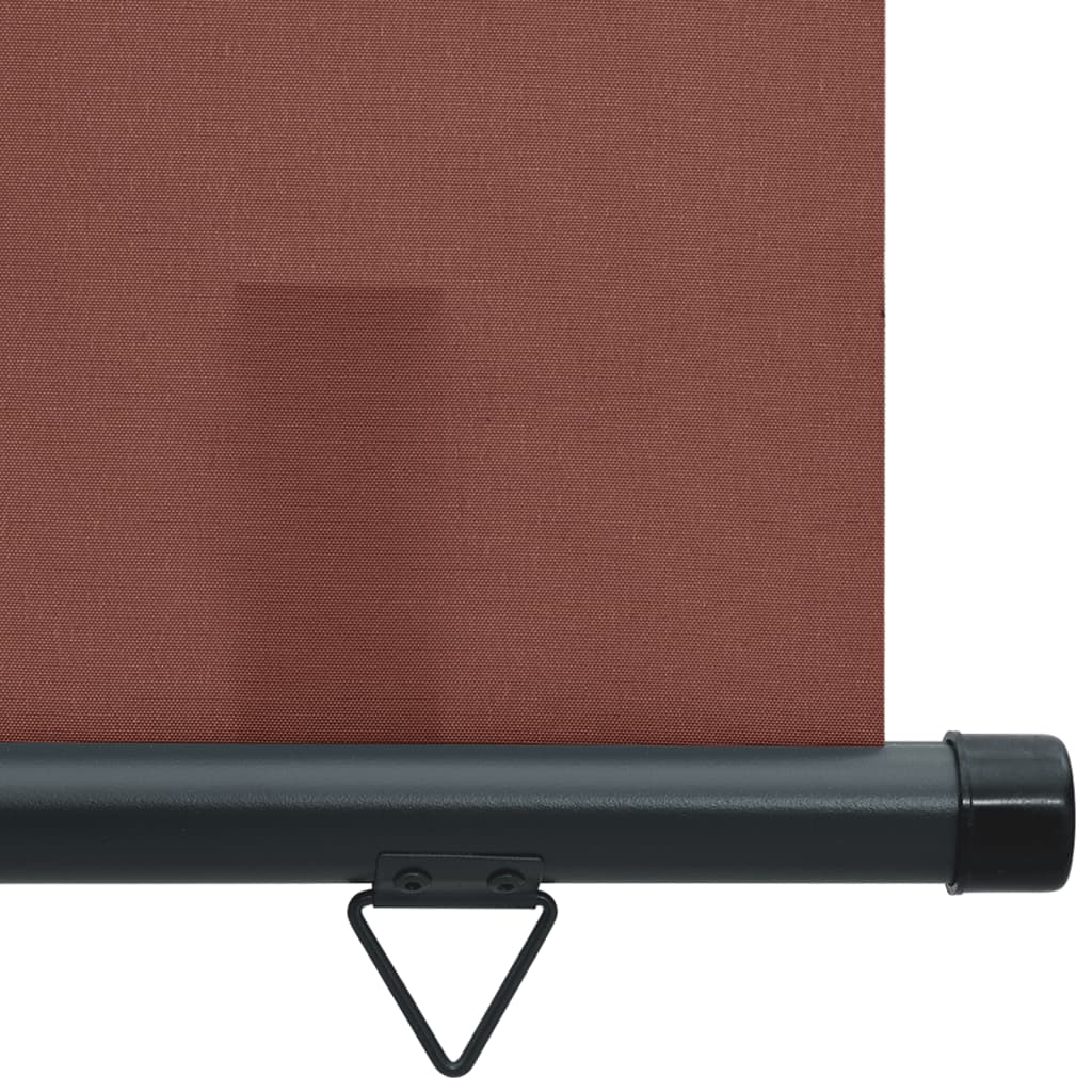 vidaXL Sidemarkise for balkong 145x250 cm brun