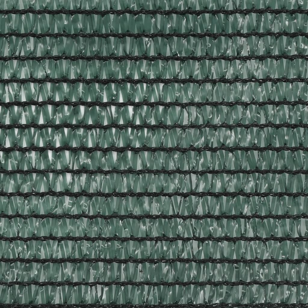 vidaXL Tennisskjerm HDPE 1,6x25 m grønn