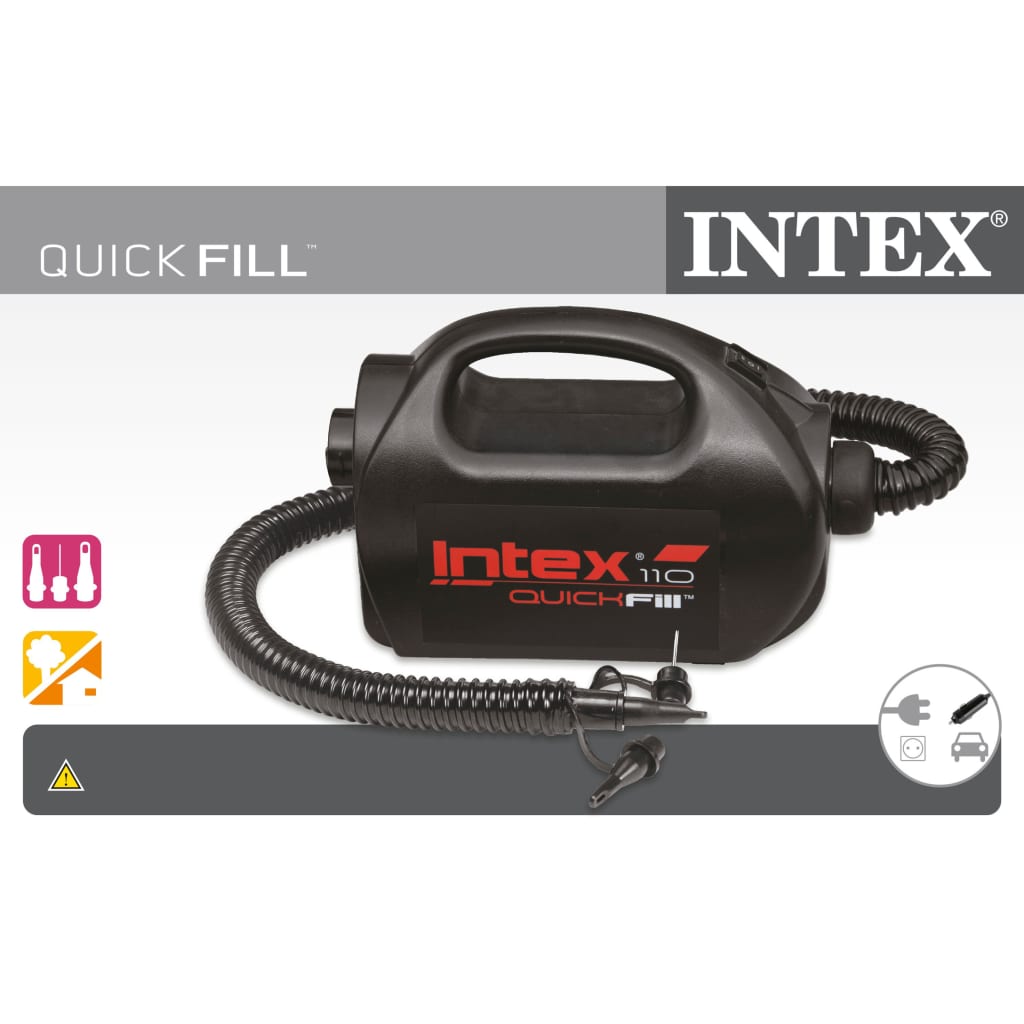 Intex Elektrisk luftpumpe Quick-Fill High PSI 220-240 V 68609