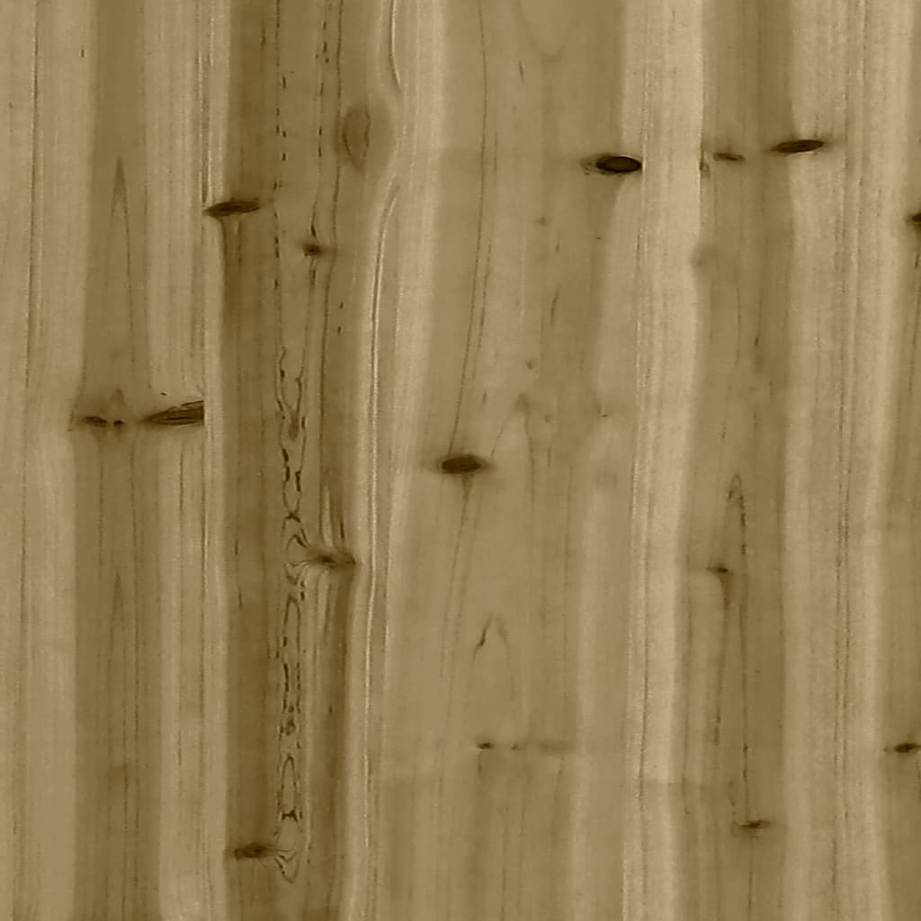 vidaXL Hageplantekasse 180x50x50 cm impregnert furu