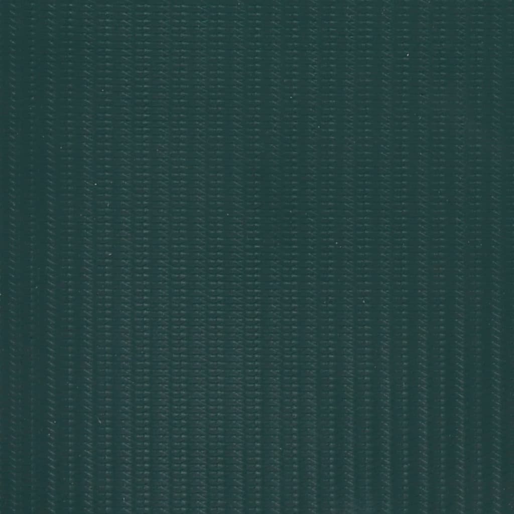 vidaXL Hageskjerm 4 stk PVC 35x0,19 m matt grønn