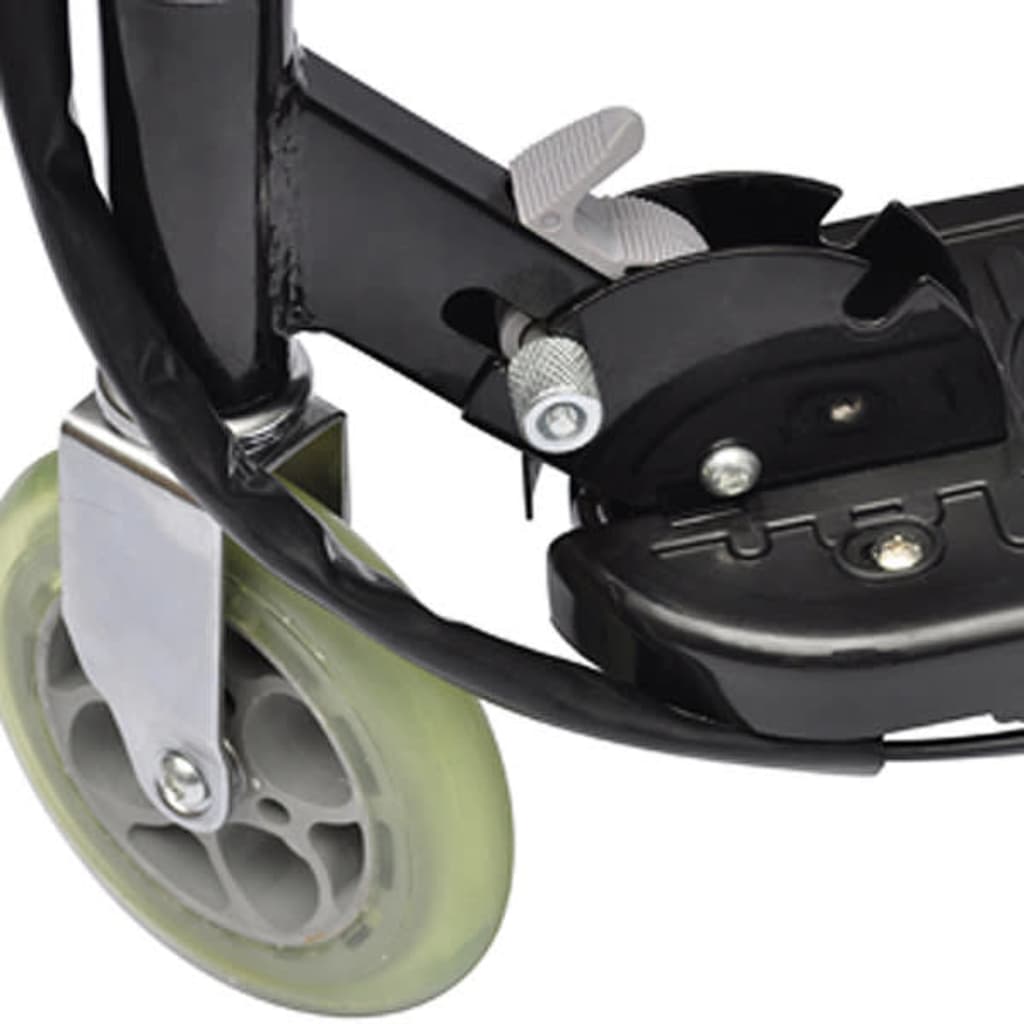 vidaXL Elektrisk sparkesykkel med sete 120 W svart