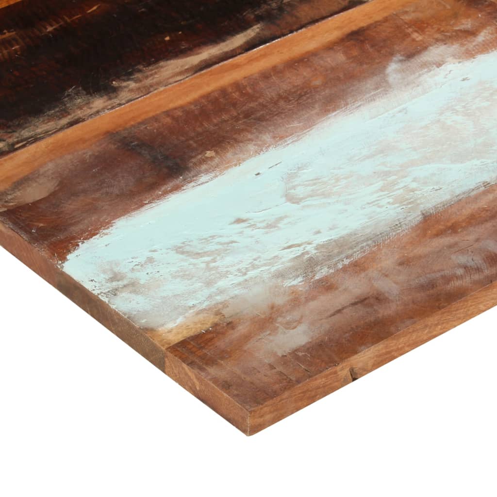vidaXL Firkantet bordplate 80x80 cm 25-27 mm gjenvunnet heltre
