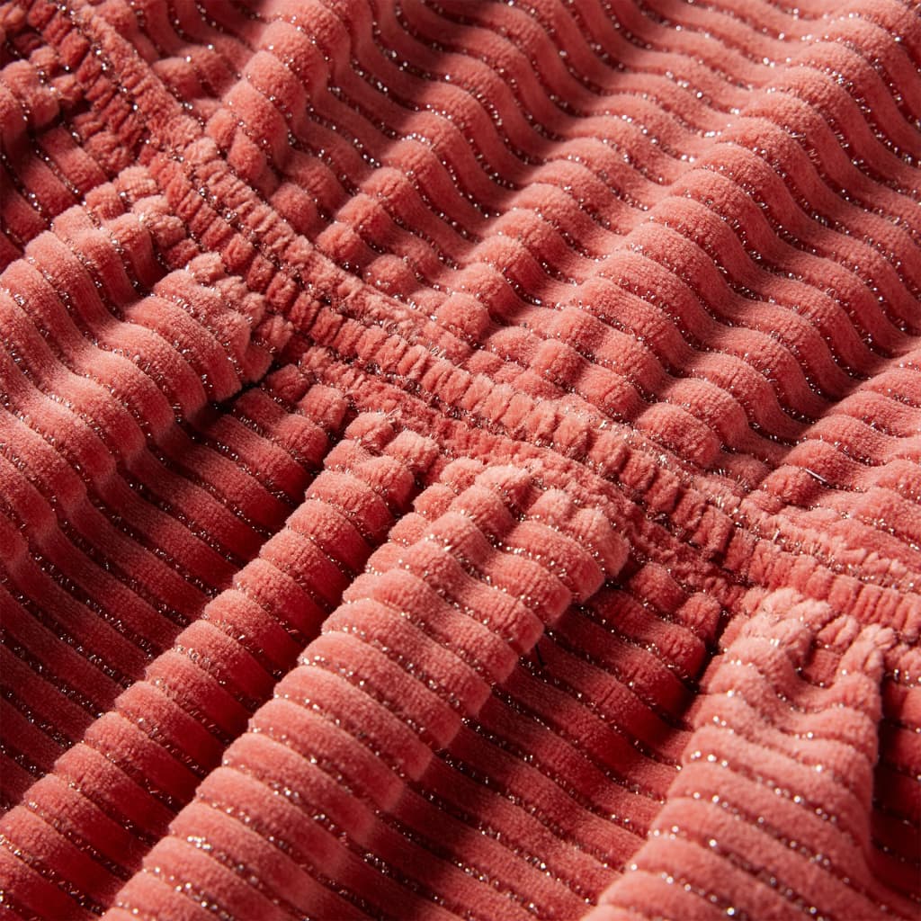 Barnekjole med lange ermer medium rosa 92