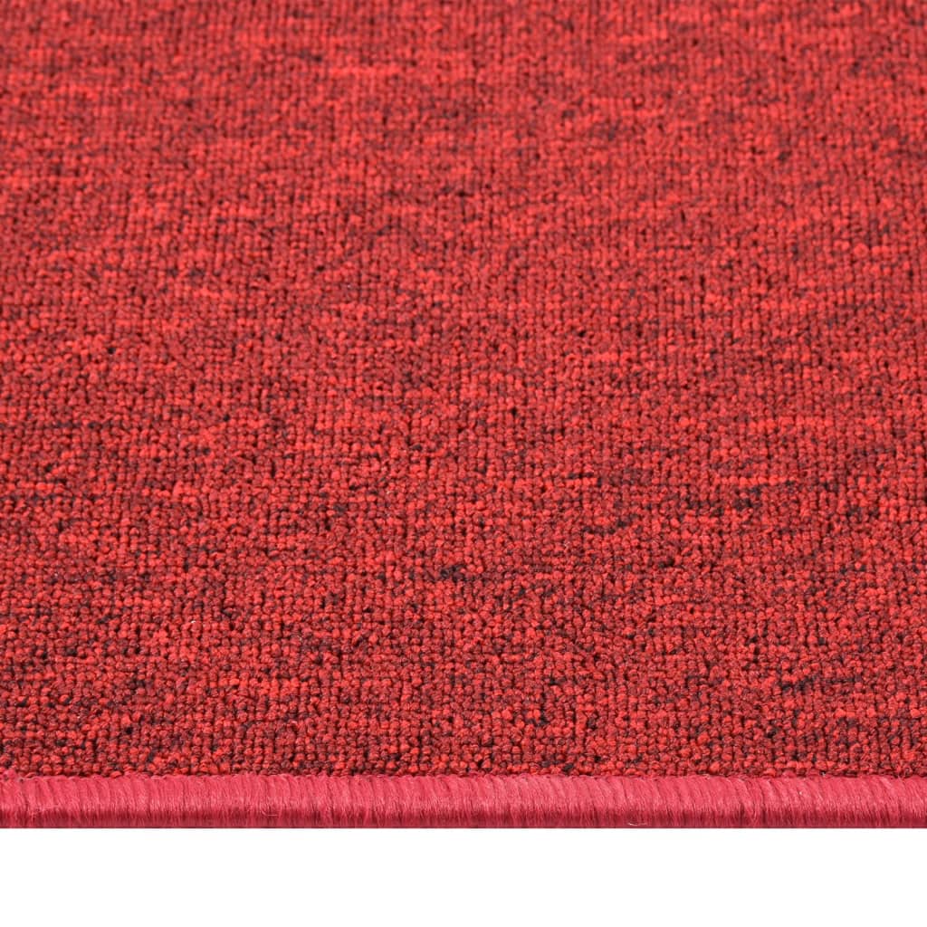 vidaXL Teppeløper rød 80x250 cm