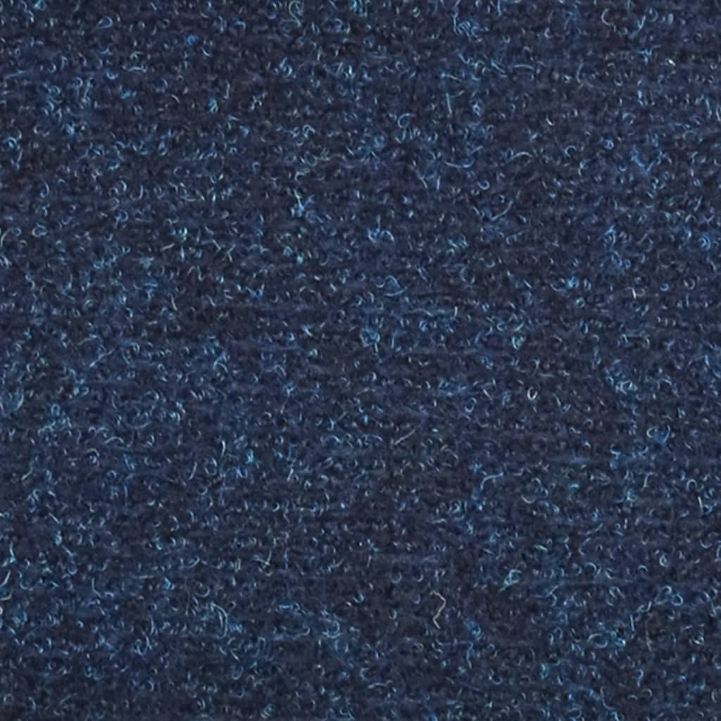 vidaXL Selvklebende trappematter 15stk marineblå 65x21x4cm nålestempel