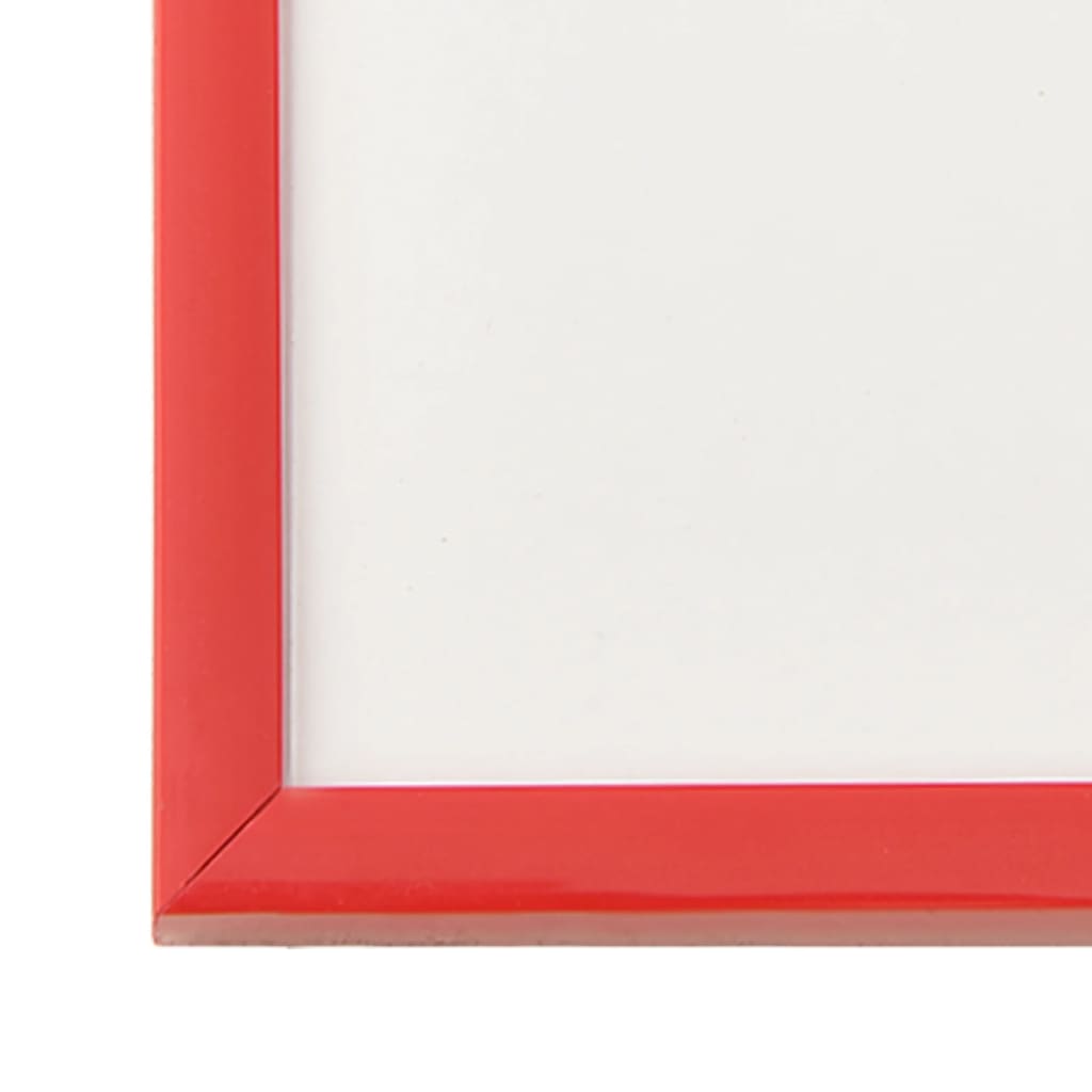vidaXL Fotorammekollasje for vegg eller bord 5 stk 50x60 cm rød MDF