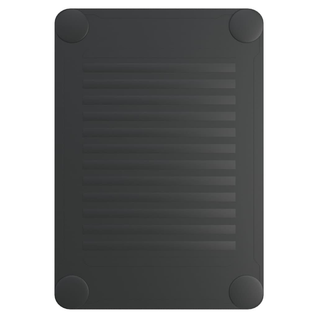 vidaXL Monitorstativ svart 43x30,5x13 cm
