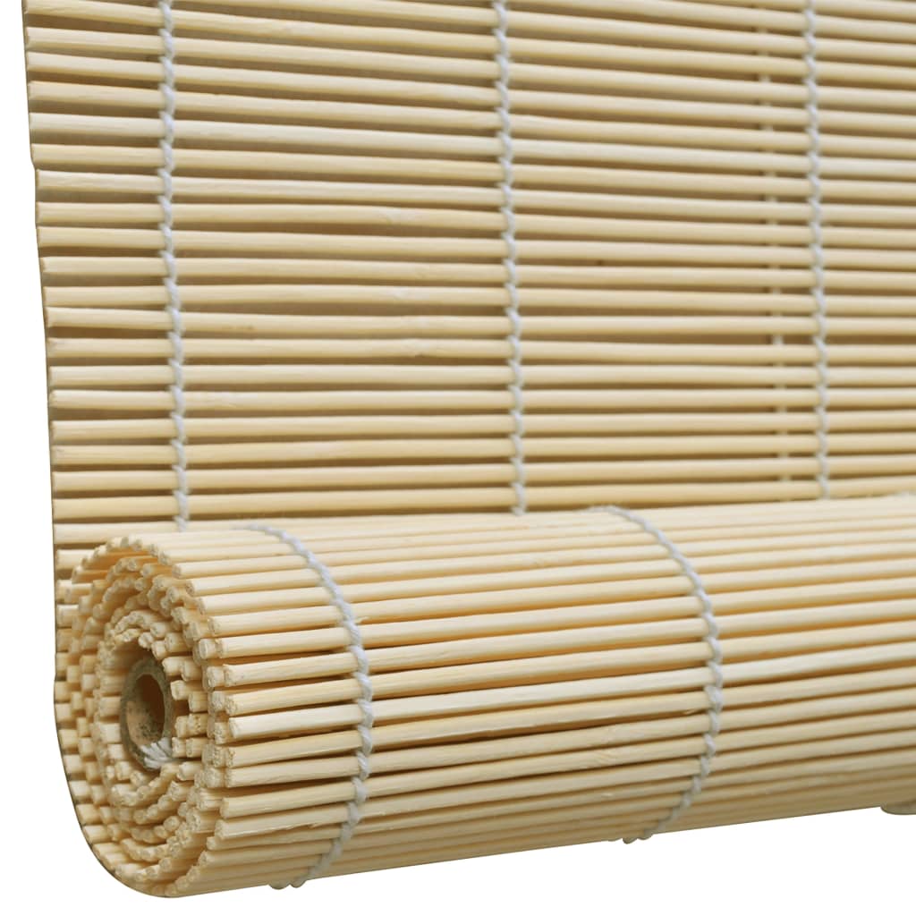 vidaXL Rullegardin bambus 150x160 cm naturell