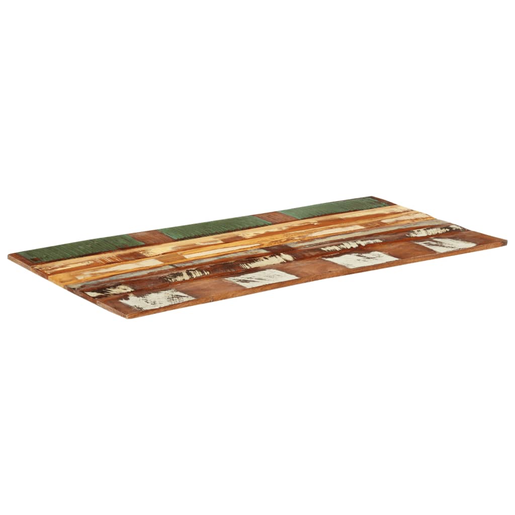 vidaXL Rektangulær bordplate 60x120 cm 15-16 mm gjenvunnet heltre
