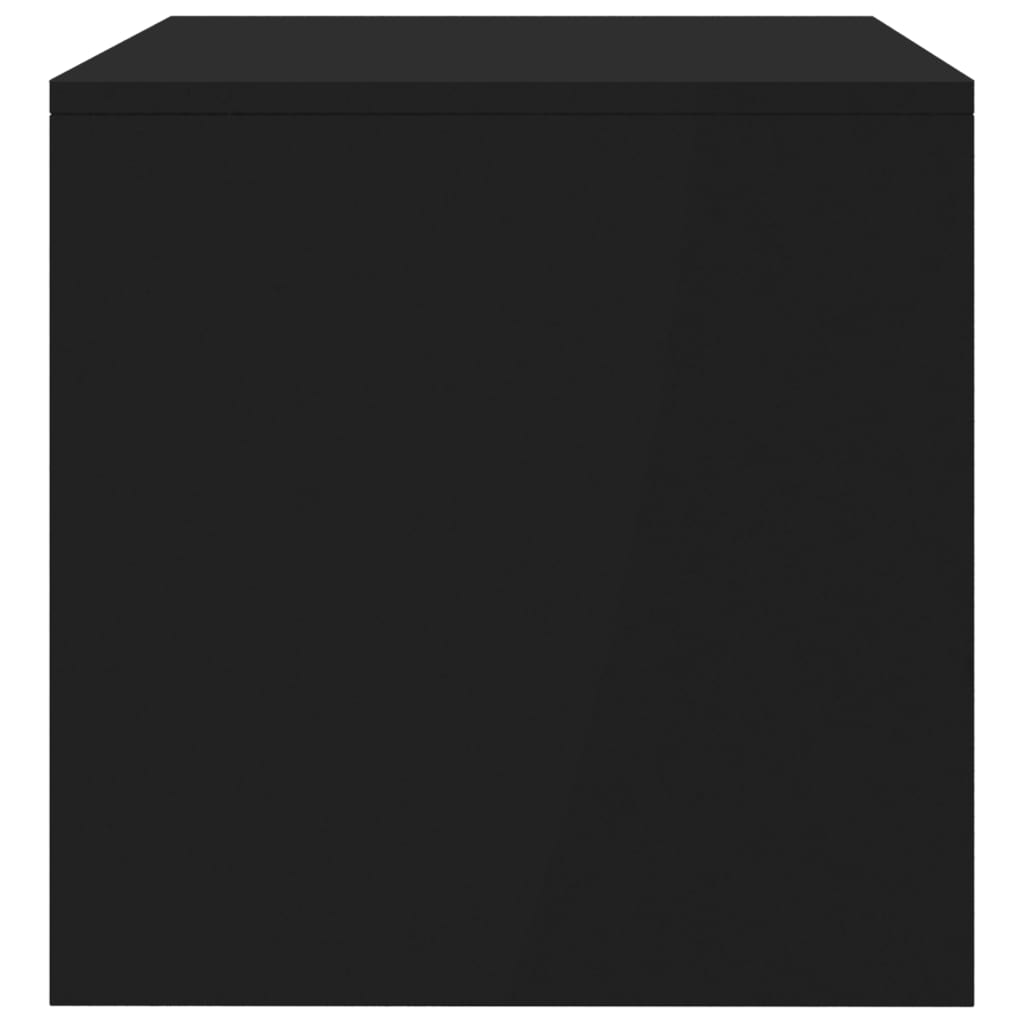 vidaXL TV-benk svart 100x40x40 cm sponplate