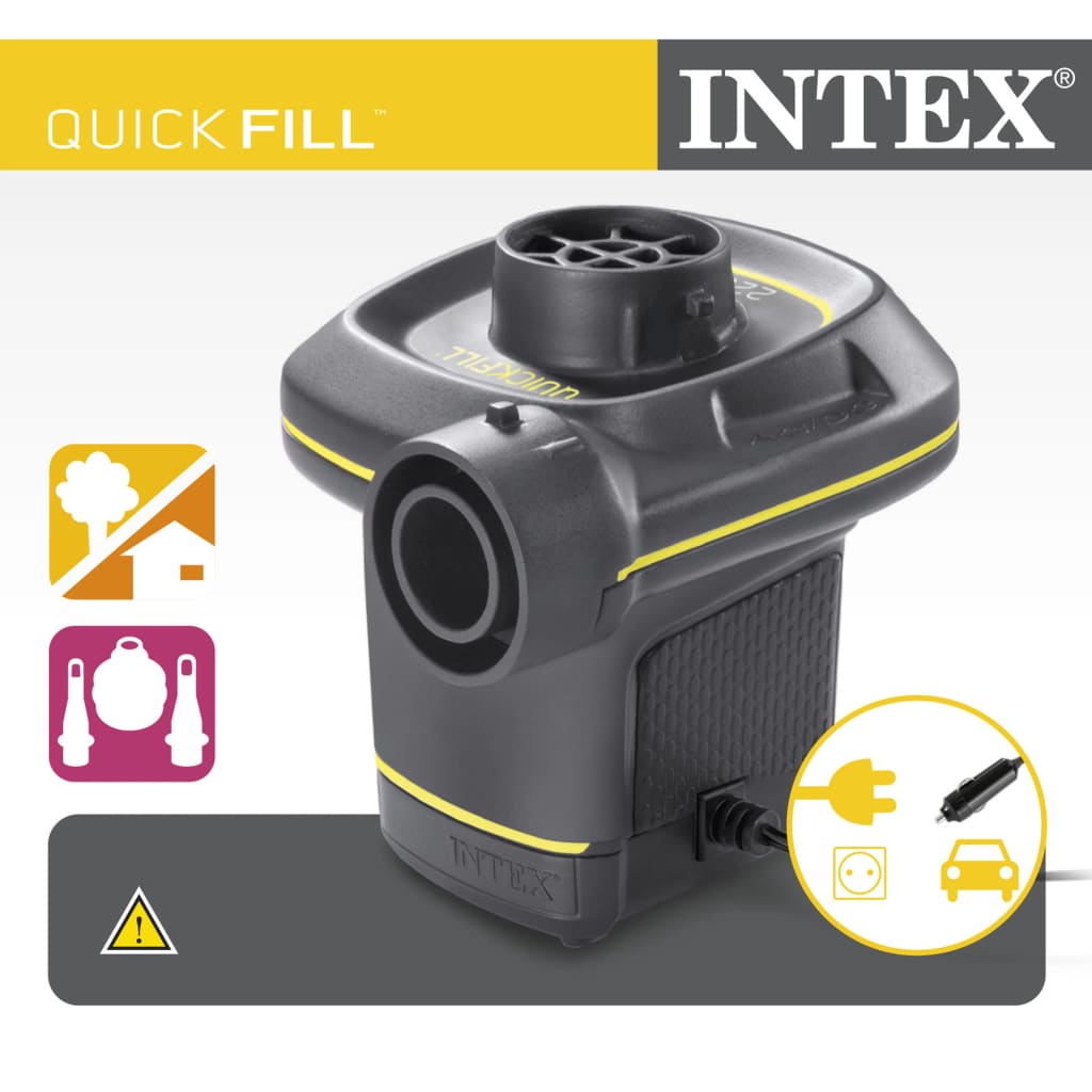 Intex Elektrisk luftpumpe Quick-Fill 220-240 V 66634