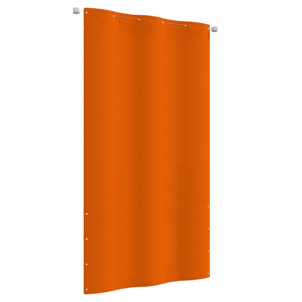 vidaXL Balkongskjerm oransje 120x240 cm oxfordstoff
