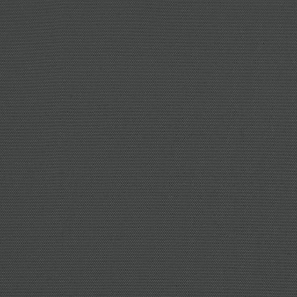vidaXL Hageparasoll med trestang antrasitt 196x231 cm