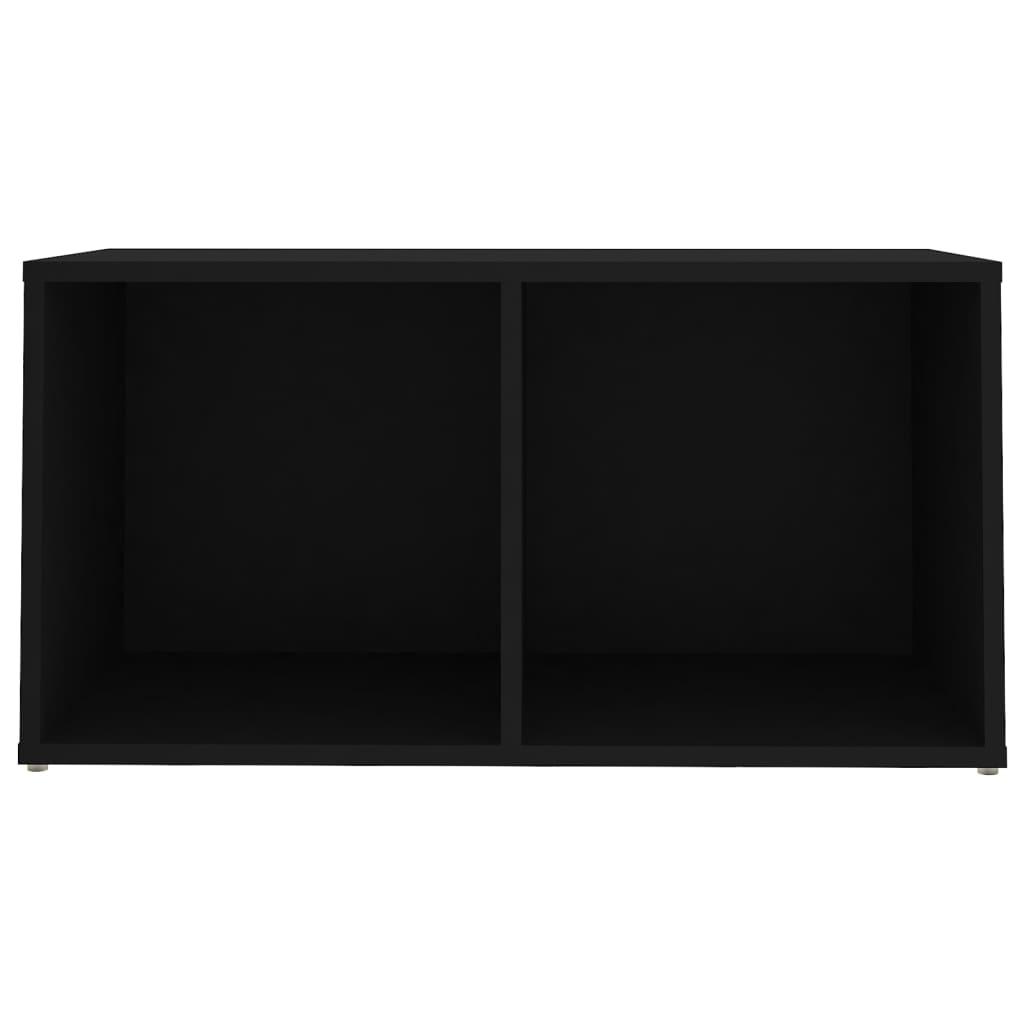 vidaXL TV-benker 2 stk svart 72x35x36,5 cm sponplate
