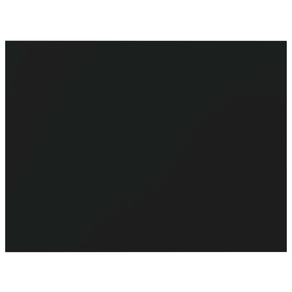 vidaXL Hylleplater 8 stk svart 40x30x1,5 cm sponplate