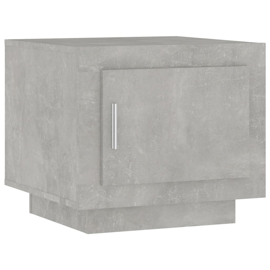 vidaXL Salongbord betonggrå 51x50x45 cm konstruert tre
