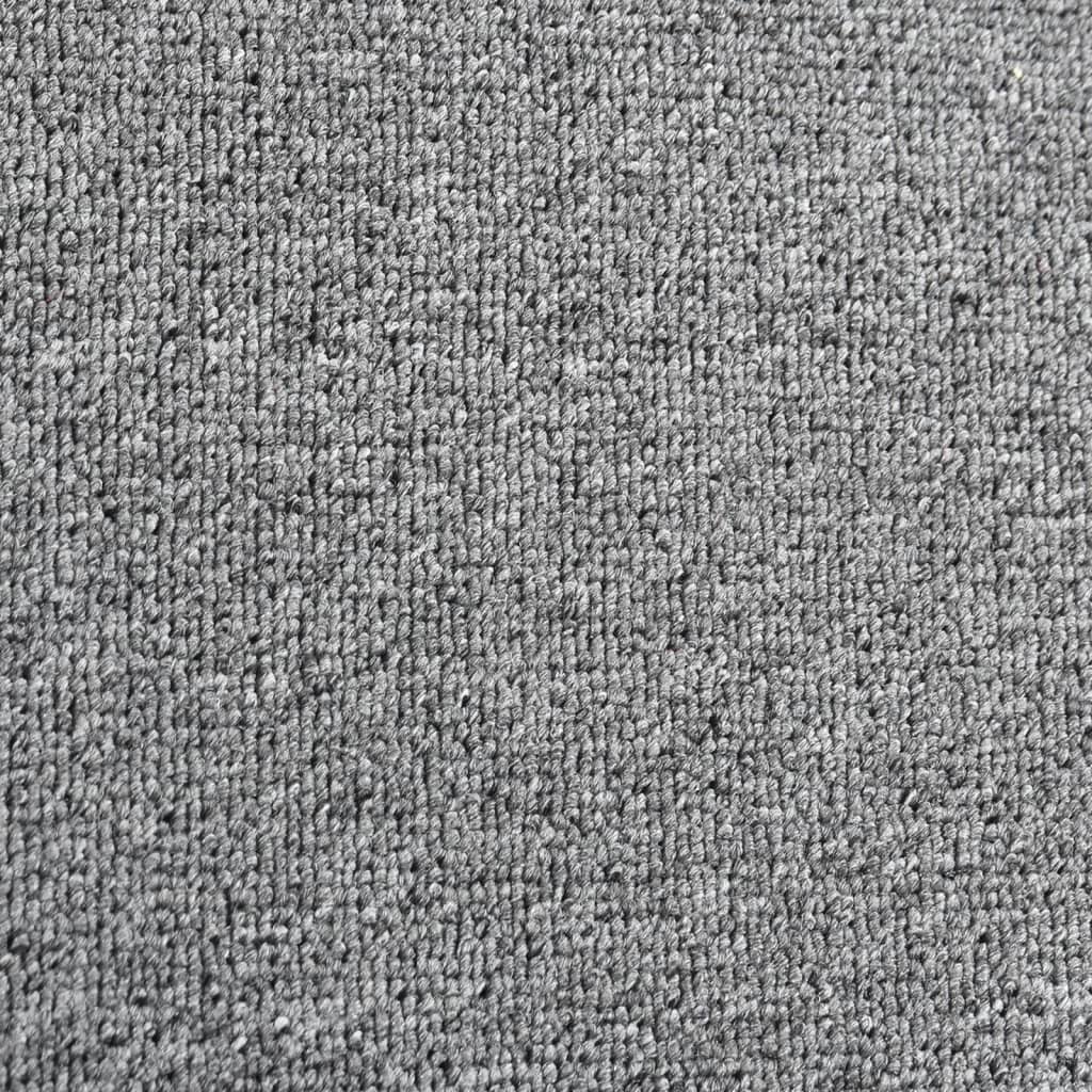 vidaXL Teppeløper mørkegrå 50x100 cm