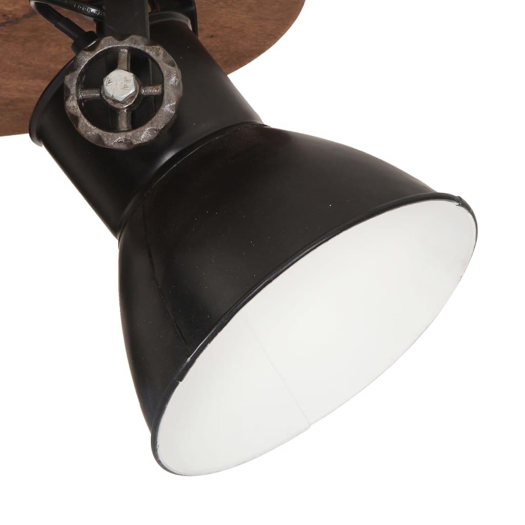 vidaXL Industriell taklampe 25 W svart 42x27 cm E27