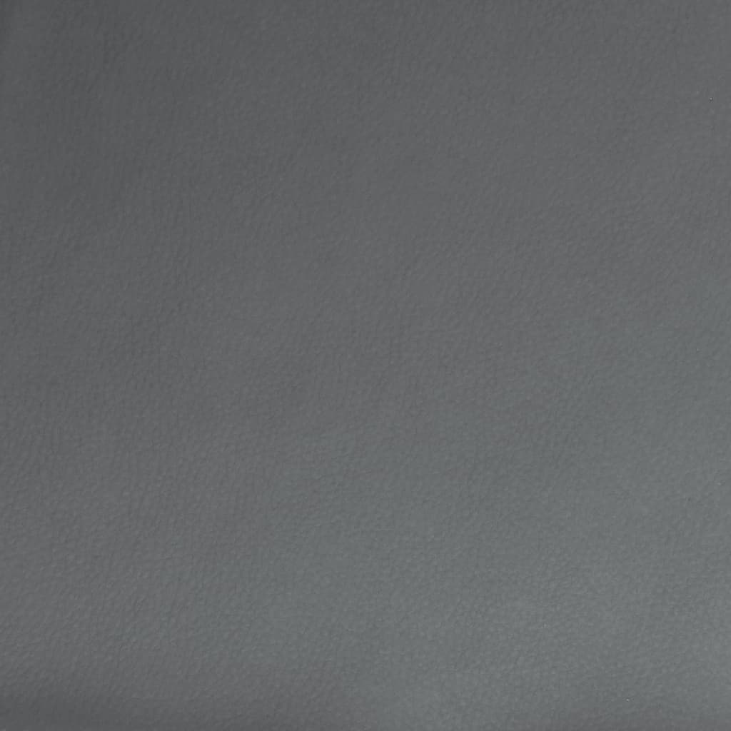 vidaXL Massasjestol grå kunstskinn