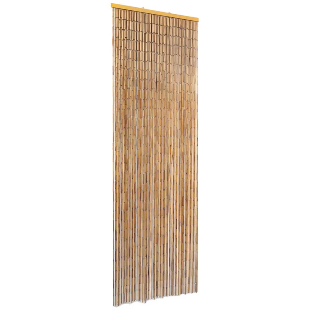 vidaXL Insektdør gardin bambus 56x185 cm