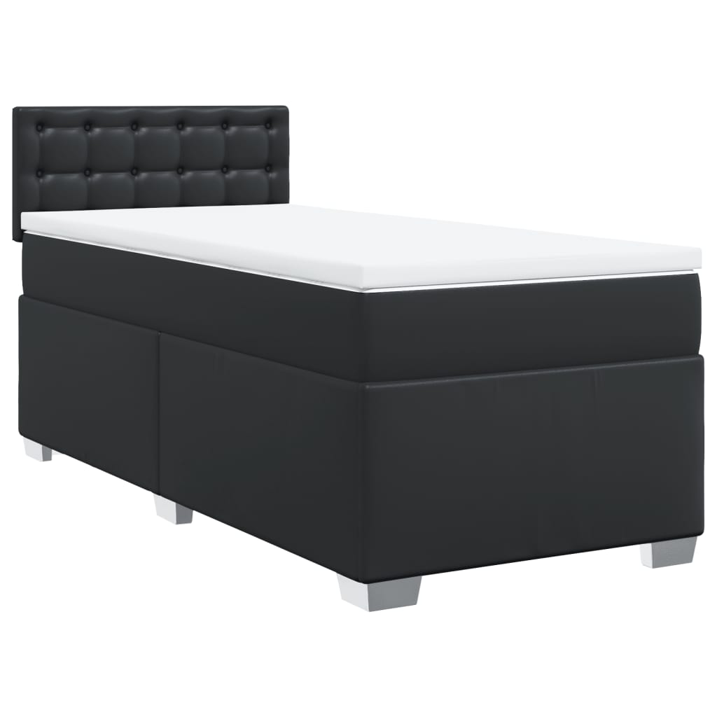 Boxspring-Sengeramme Boksfjær Svart 180X200 Cm Super King Stoff main image 1